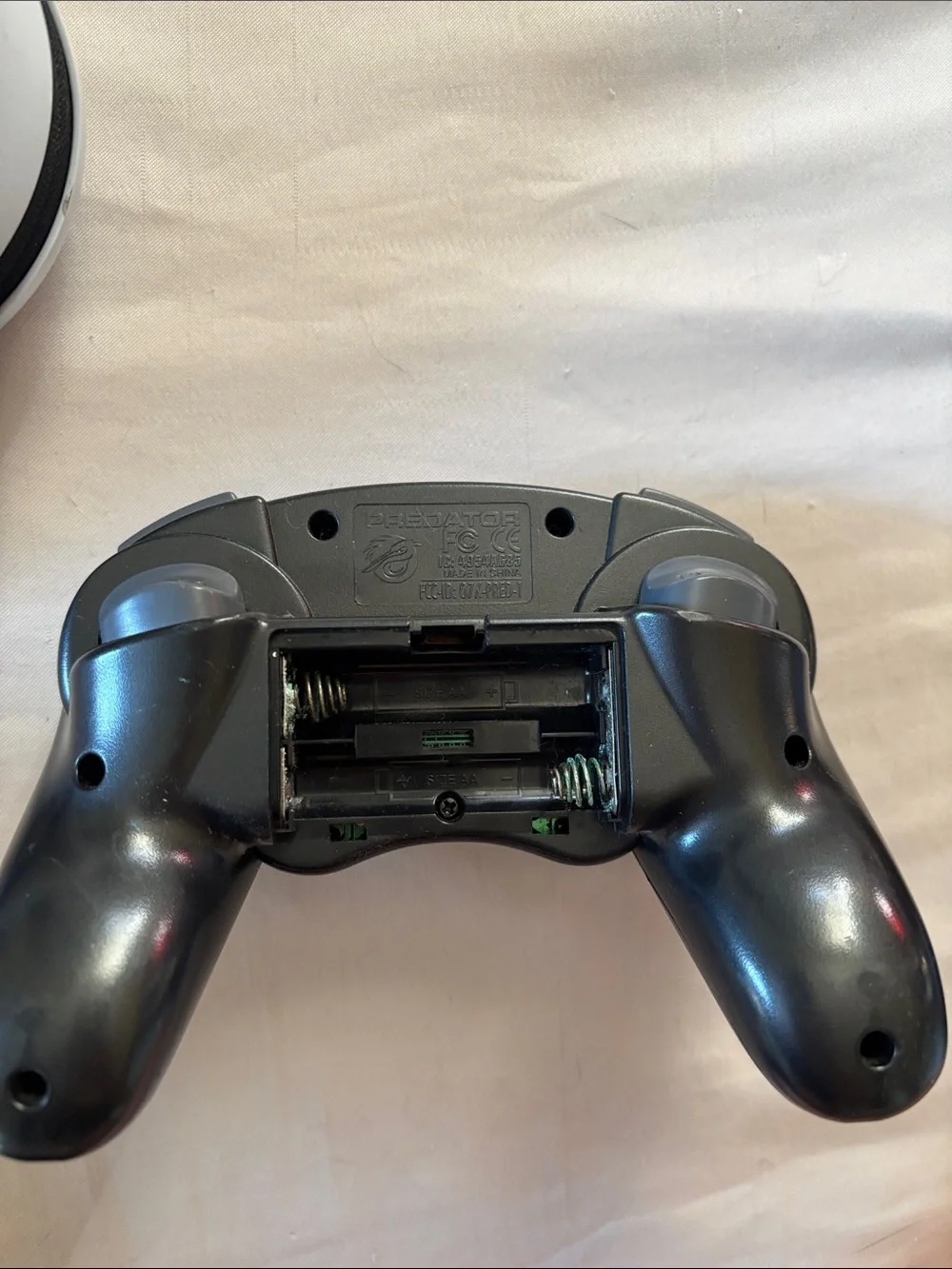 Sony Predator Wireless Controller in Black and Gray with extra case